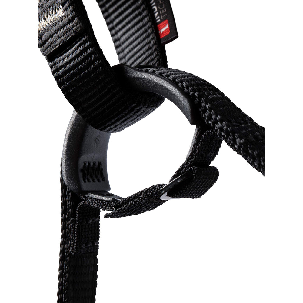 Blue and black Mammut Ophir 3 Slide in alpine setting.