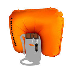 Mammut RAS 3.0 pack compatibility enables quick swaps between packs.