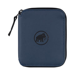 Mammut Seon Zip Wallet water-repellent exterior protects cards on the go.