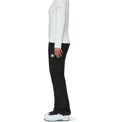 Mammut Taiss Guide SO pants black, side view, waterproof and breathable on trails
