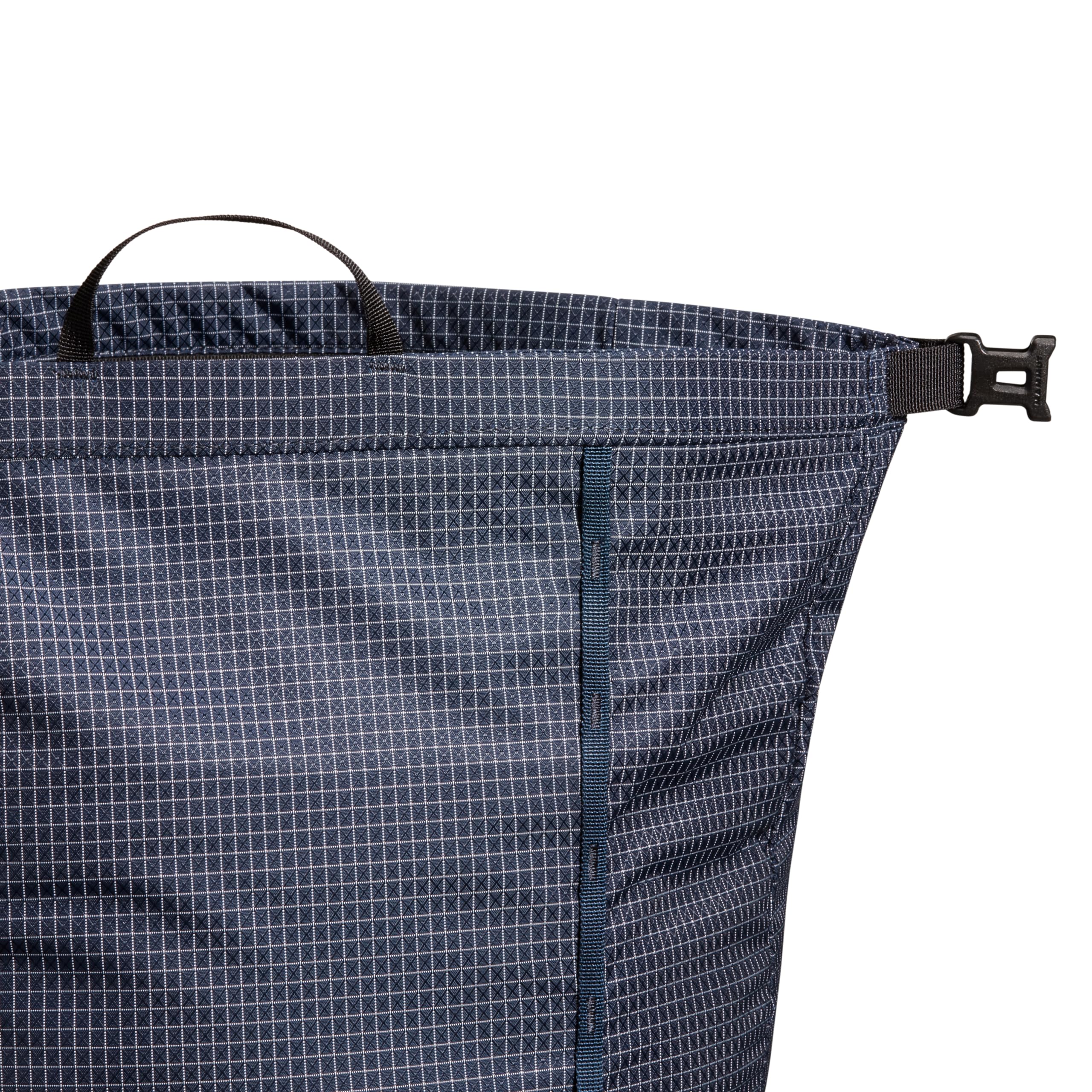 Mammut Trion 38L material details show durable recycled nylon