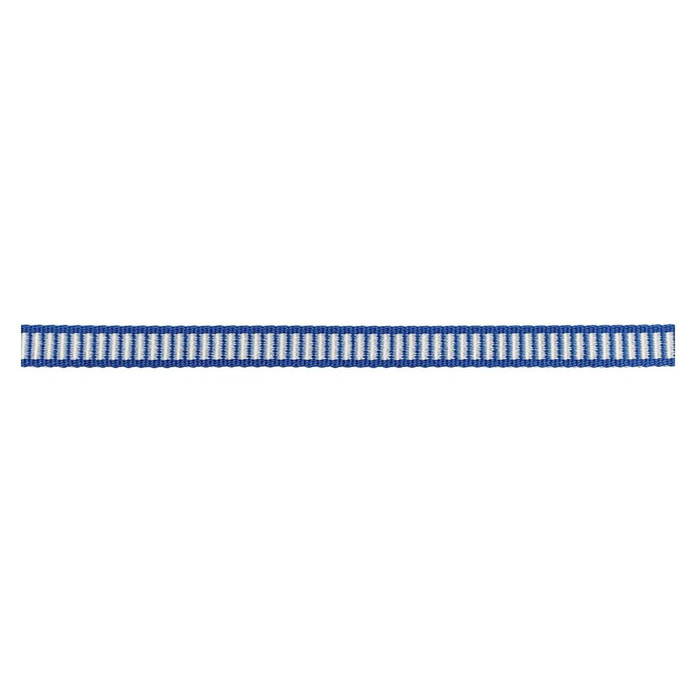 Mammut Tubular Sling 16.0 120cm close-up shows rugged nylon weave for secure rigging.