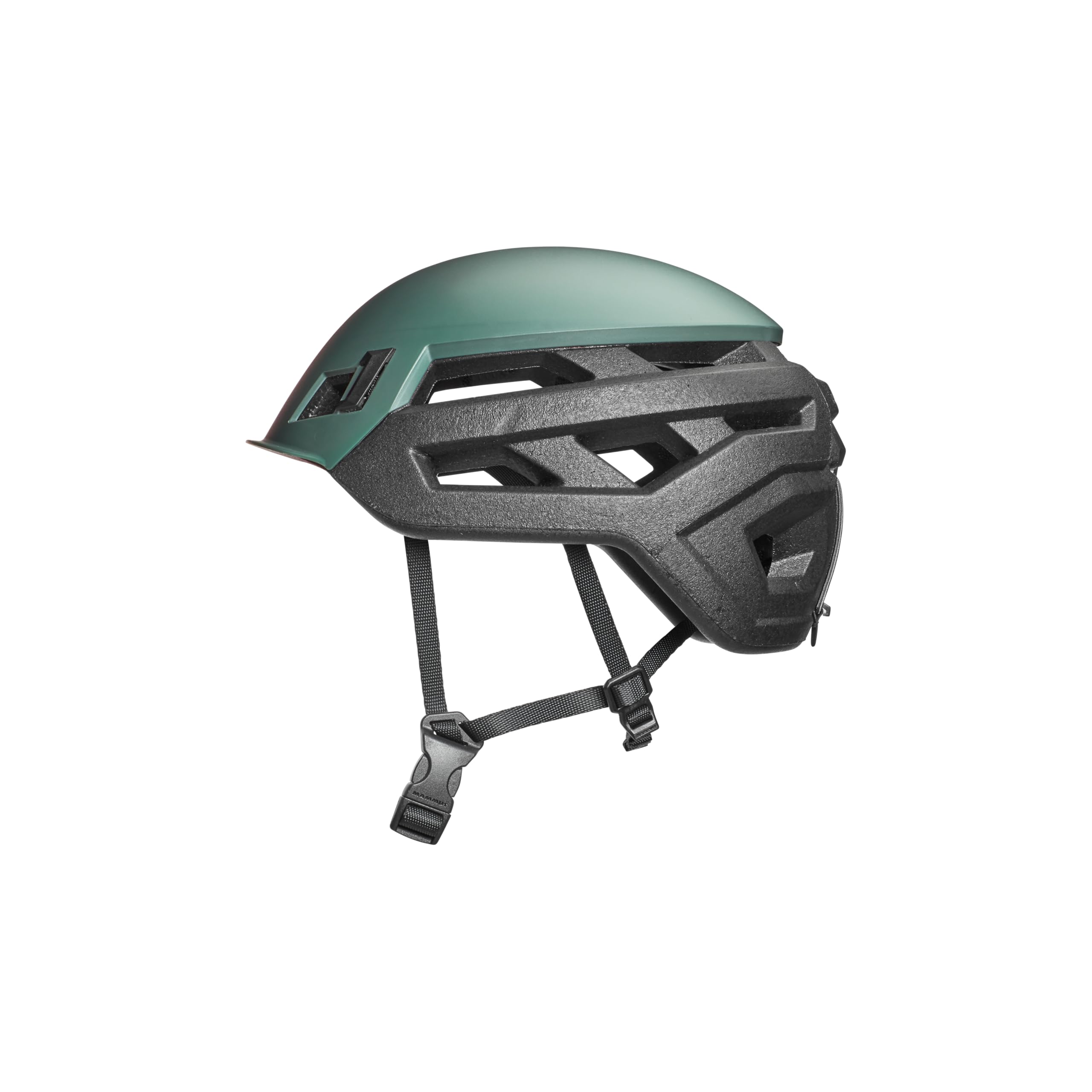 Mammut Wall Rider helmet front view showing a lightweight climbing protector