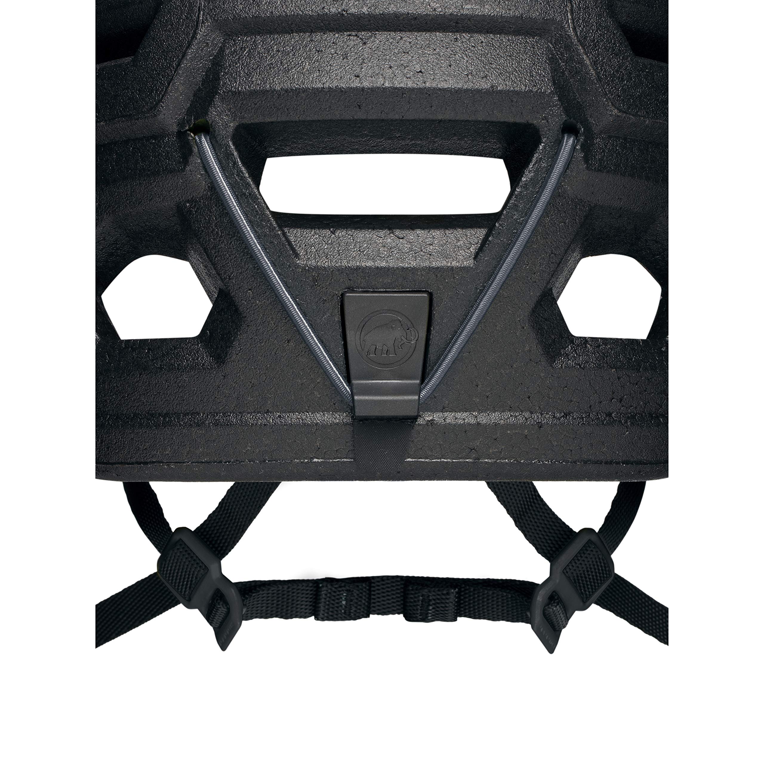 Wall Rider helmet headlamp clips ready for night climbs.