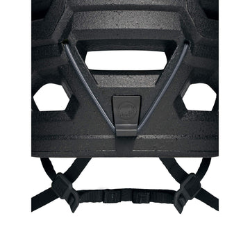 Wall Rider helmet headlamp clips ready for night climbs.
