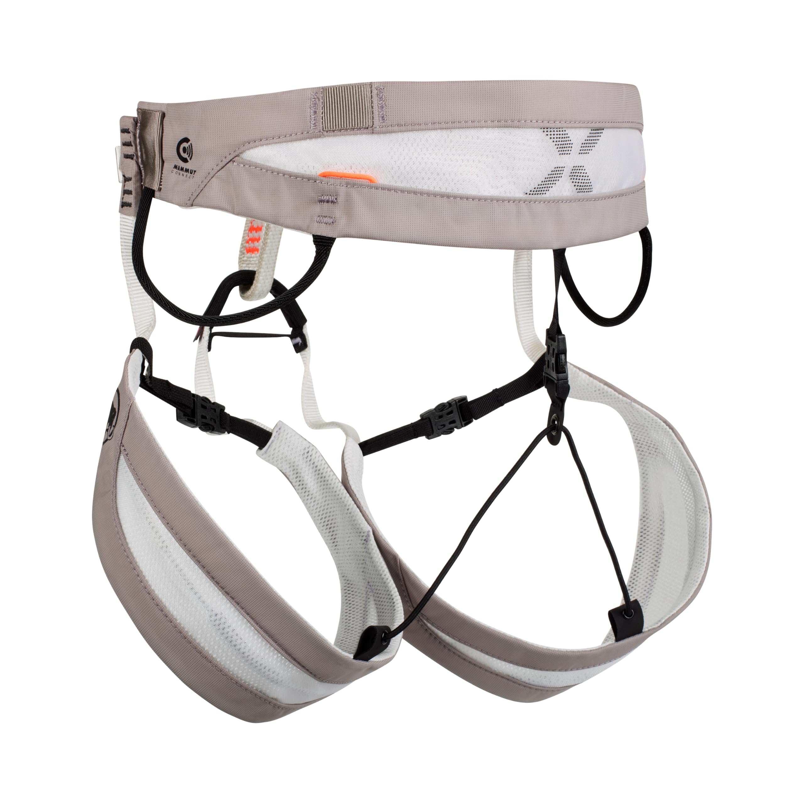 Mammut Zephir Altitude click-buckle enables easy on/off with skis or crampons