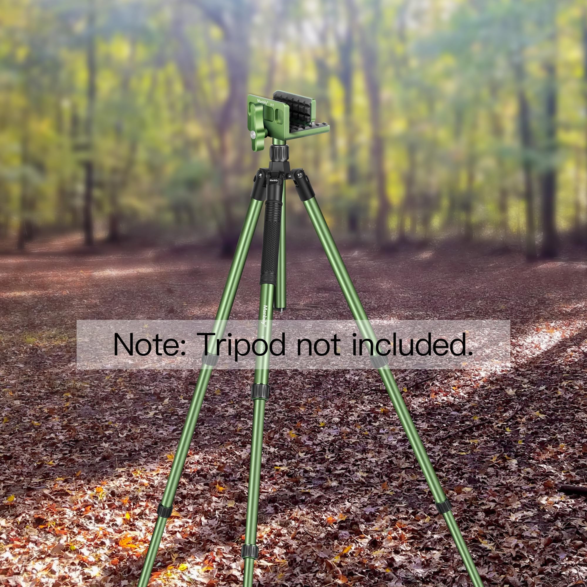 Manbily shooting saddle clamp rest head compact design aids portable field practice