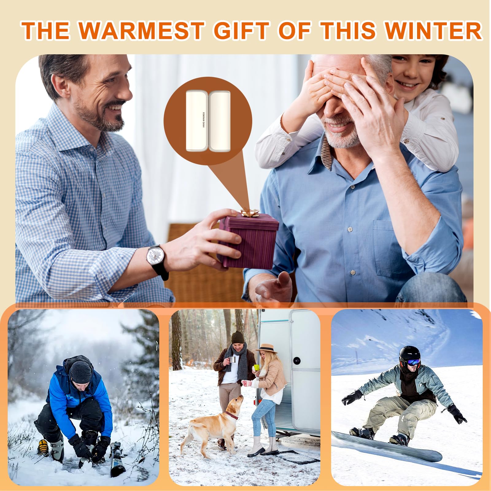 Mangoin winter gift pack provides a practical, beautifully packaged warm gift