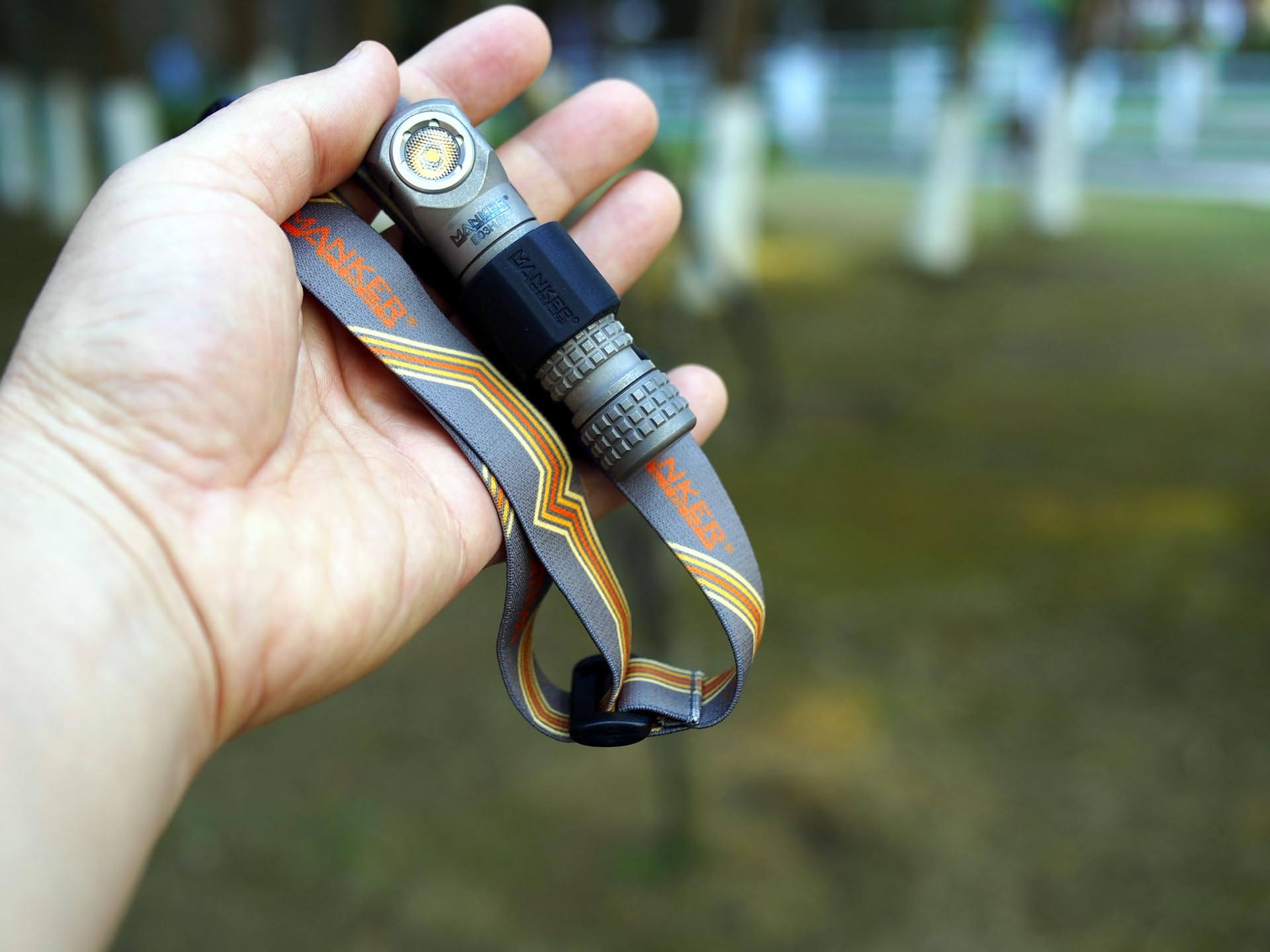 Manker E03H III IP68 waterproof for rain and immersion-ready use