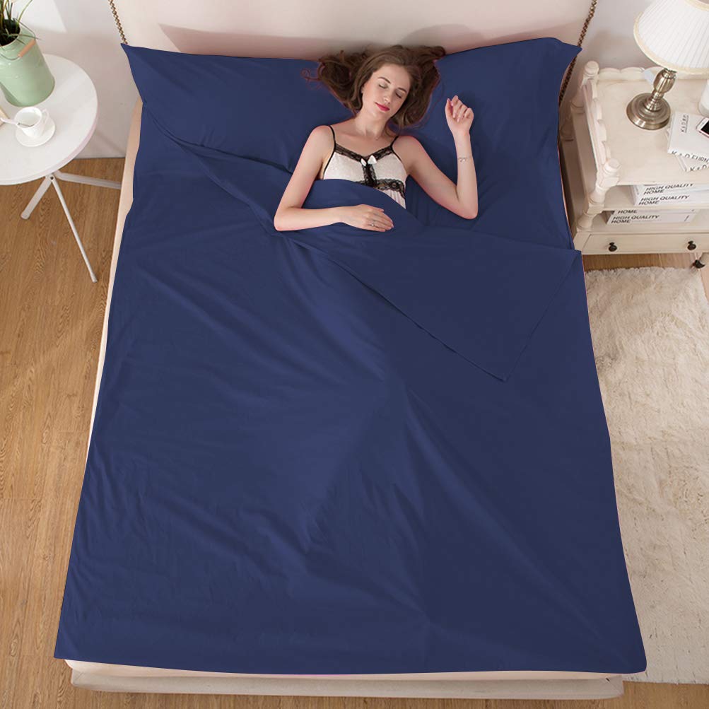 Mannice sleeping bag liner durable fabric resistant to pilling and fading
