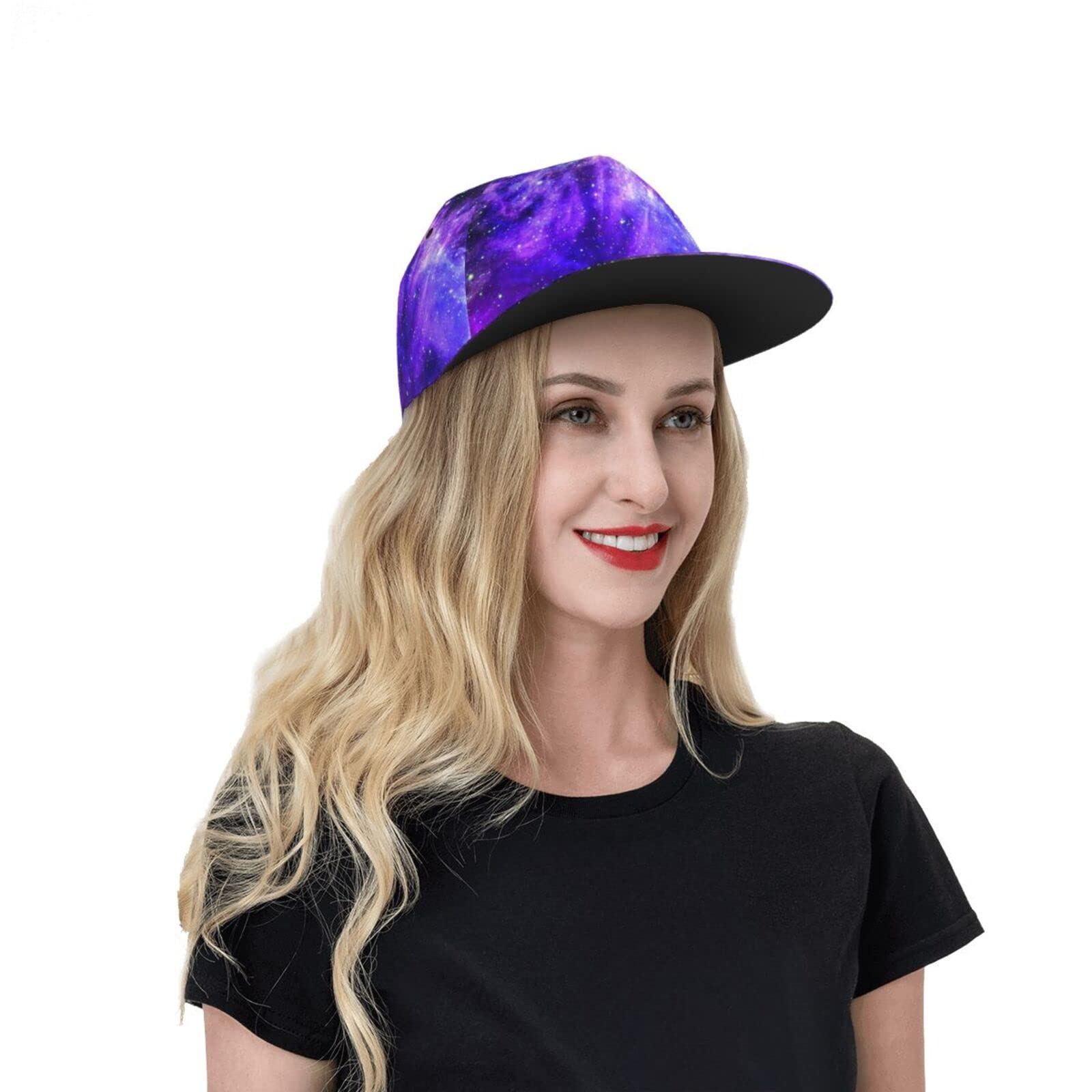 MANQINF Galaxy Baseball Cap packable design fits into bags.