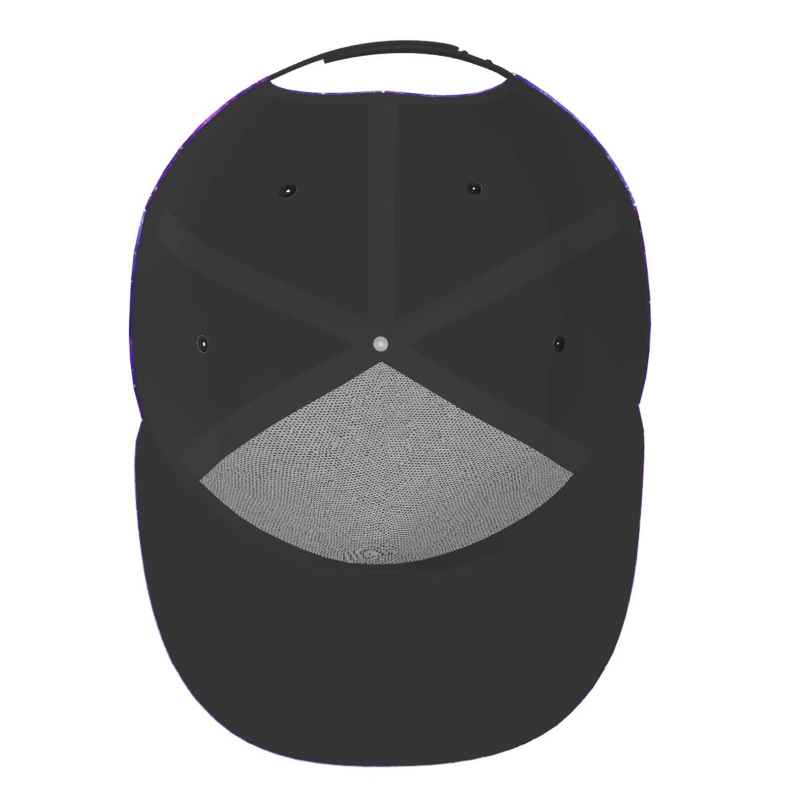 MANQINF Galaxy Baseball Cap wide visor protects face and neck from sun.