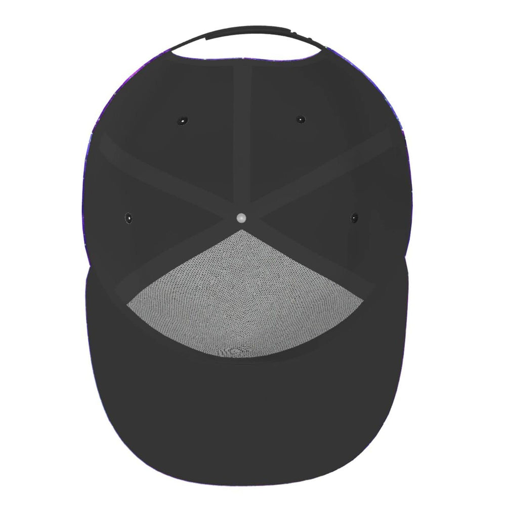 MANQINF Galaxy Baseball Cap wide visor protects face and neck from sun.