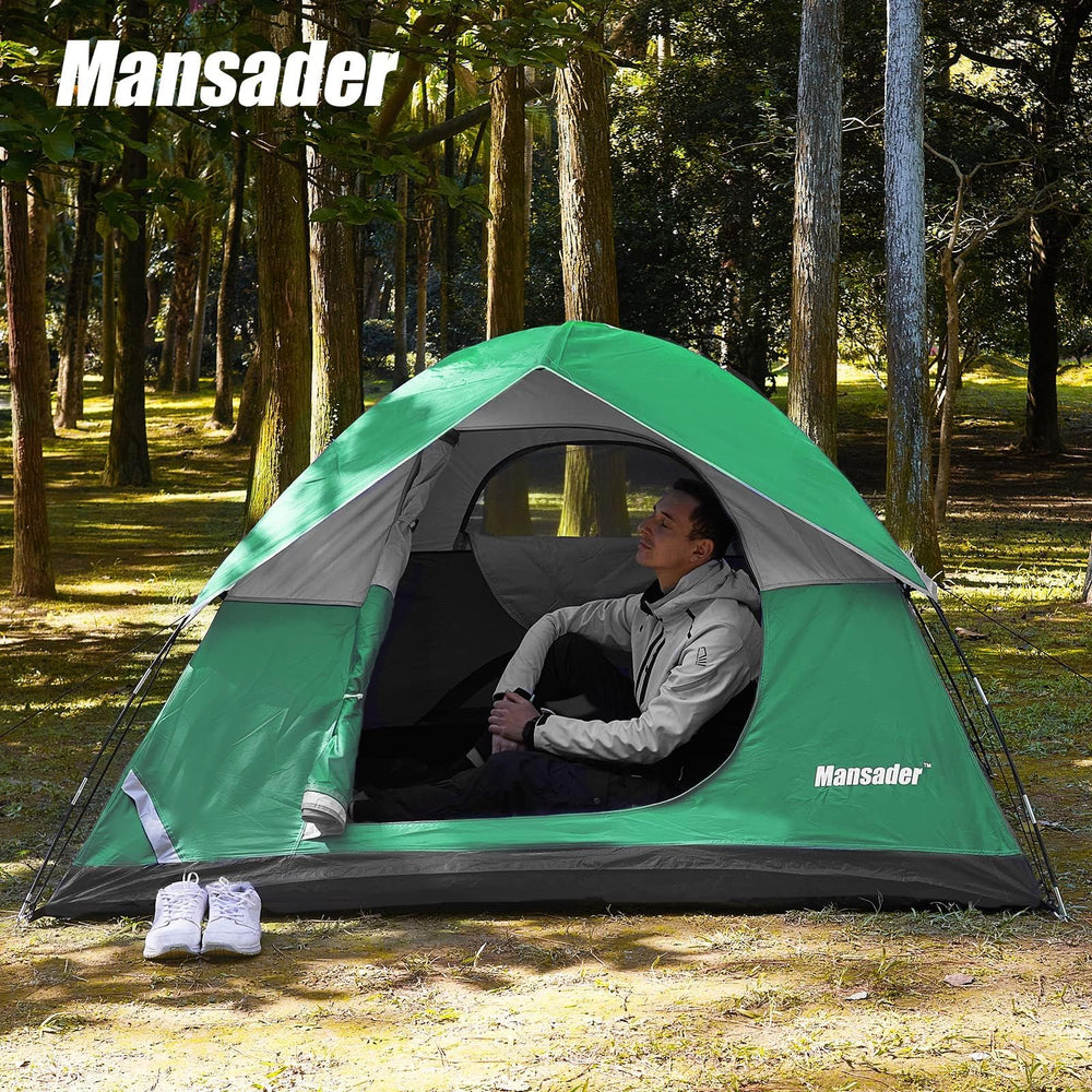 Mansader lightweight design enhances backpacking mobility and quick relocation