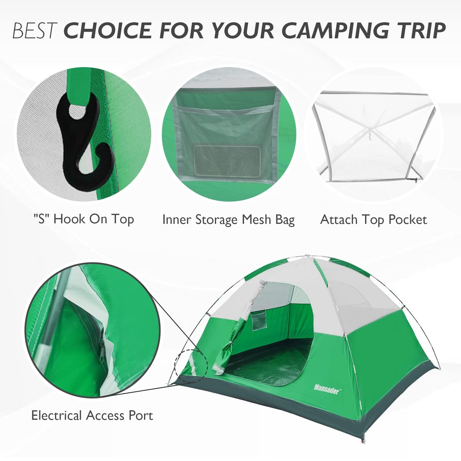 Mansader carry bag aids portable packing and transport