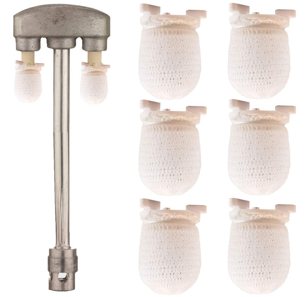 Mantle MTL-1 hanging mantles glow for outdoor warmth and atmosphere
