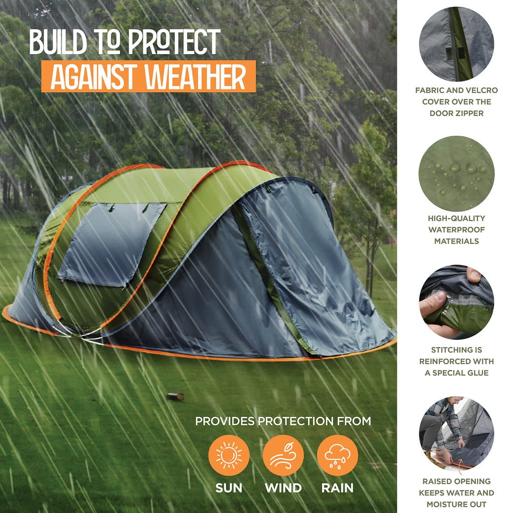 Maple99 tent includes carry bag for simple transport and storage.