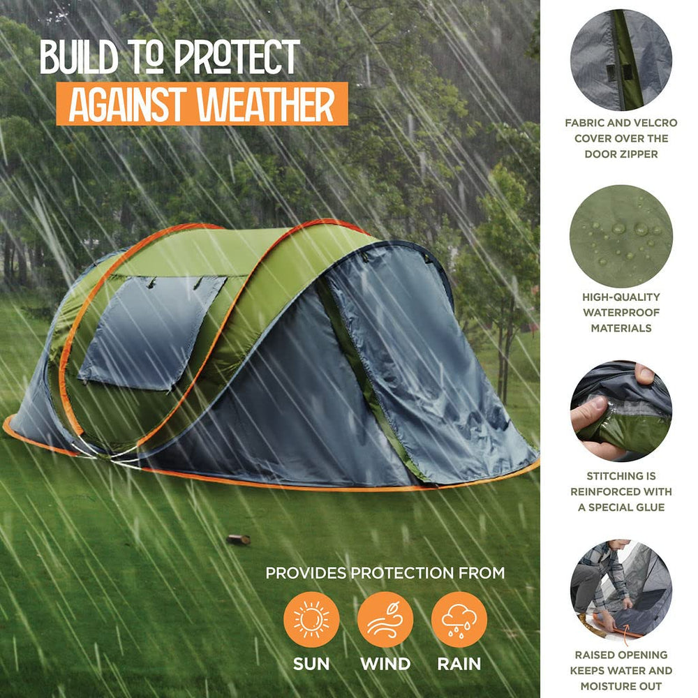 Maple99 tent includes carry bag for simple transport and storage.