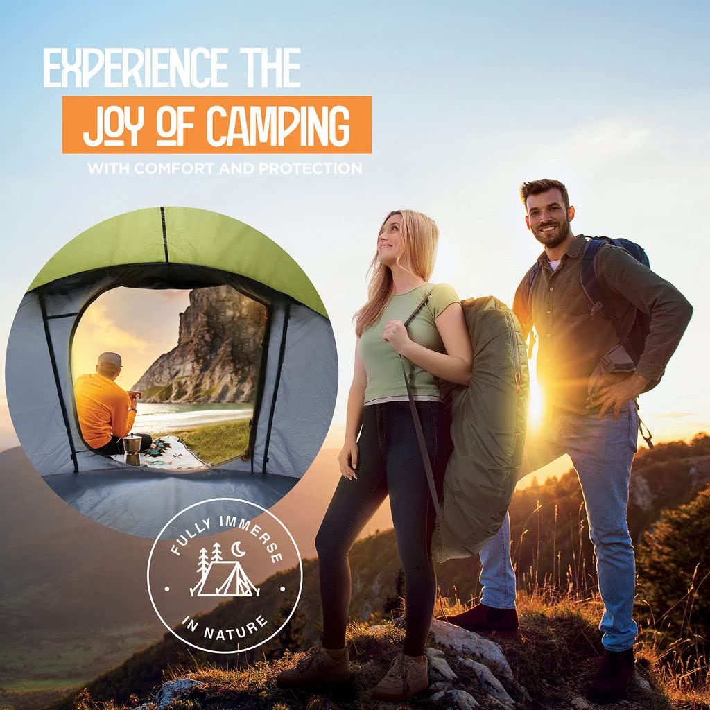 Maple99 tent is lightweight and portable for travel and hiking.