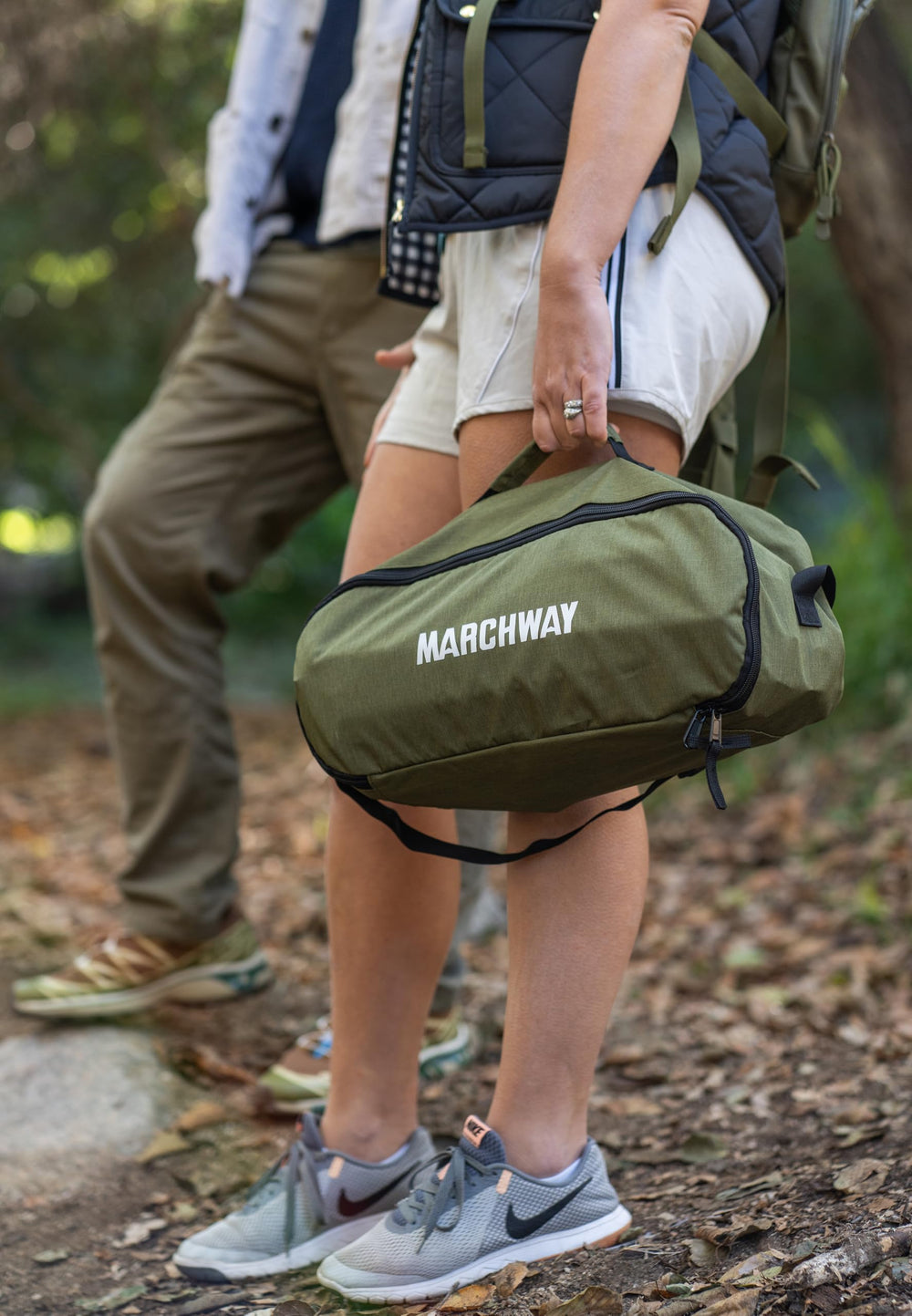 Marchway camping cot compact size fits suitcase or backpack.