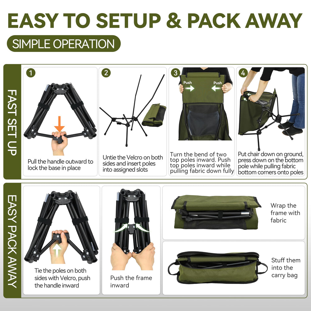 MARCHWAY easy setup with elastic cords saves setup time.