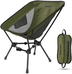MARCHWAY lightweight folding camping chair with a stable-base for reliable outdoor seating.