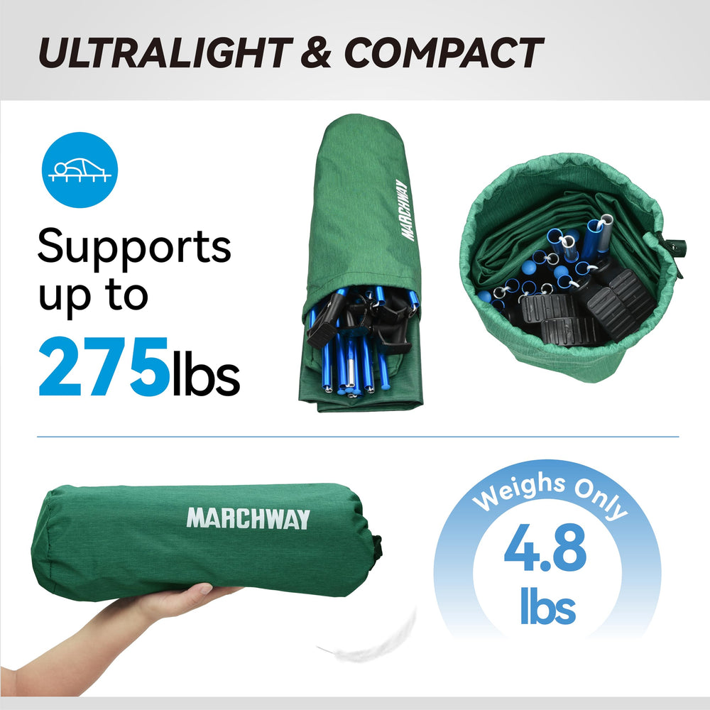 MARCHWAY compact stuff sack shows easy backpack transport