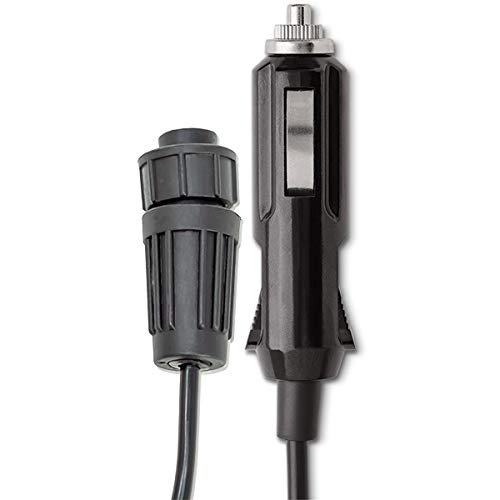 MarCum Universal Sonar 12V power adapter with compact body for boats and ATVs.