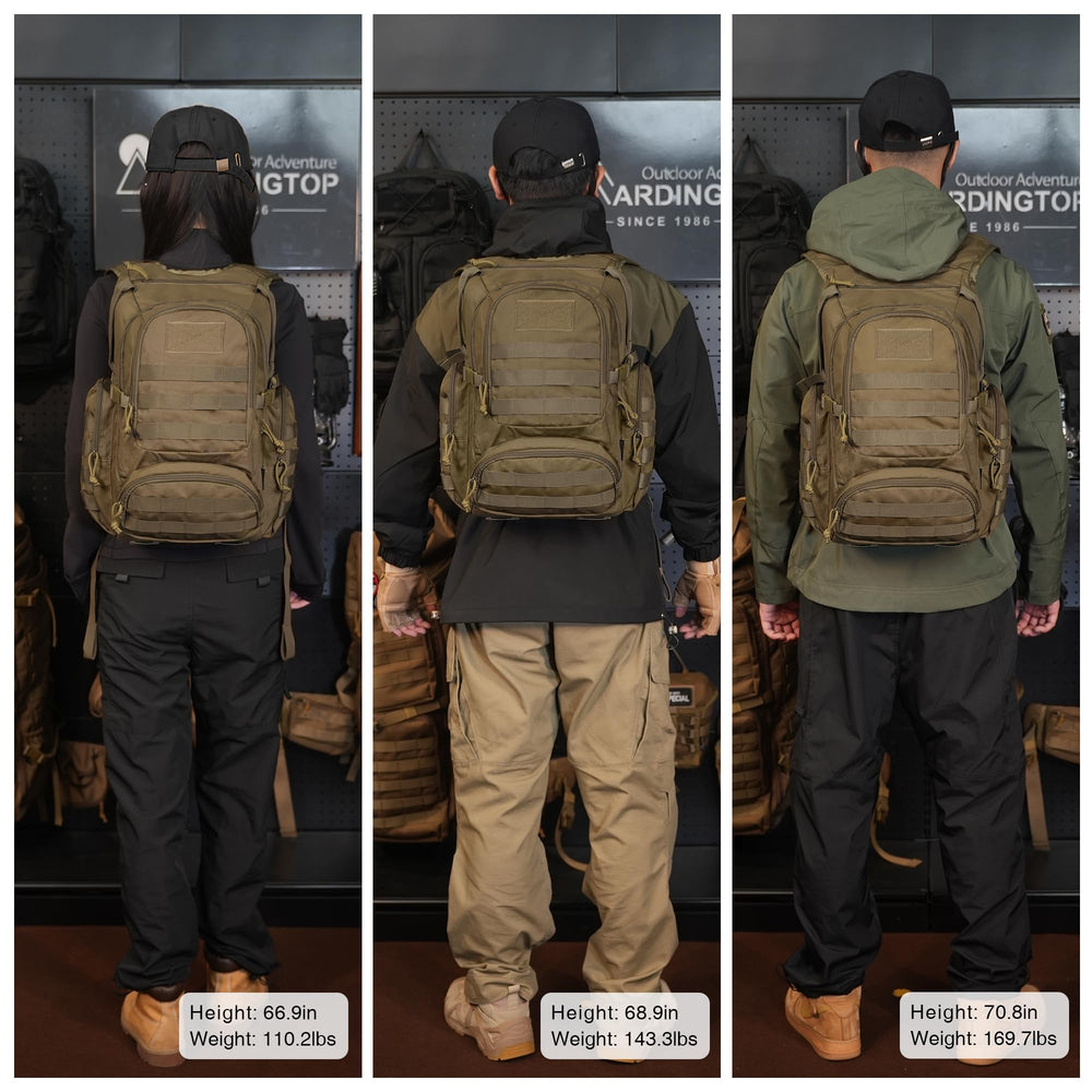 Mardingtop 25L tactical backpack durable 600D polyester build