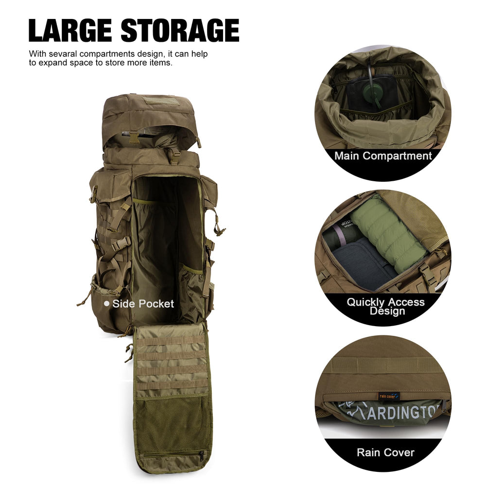 Mardingtop 70L water bladder compartment keeps hydration ready on trails