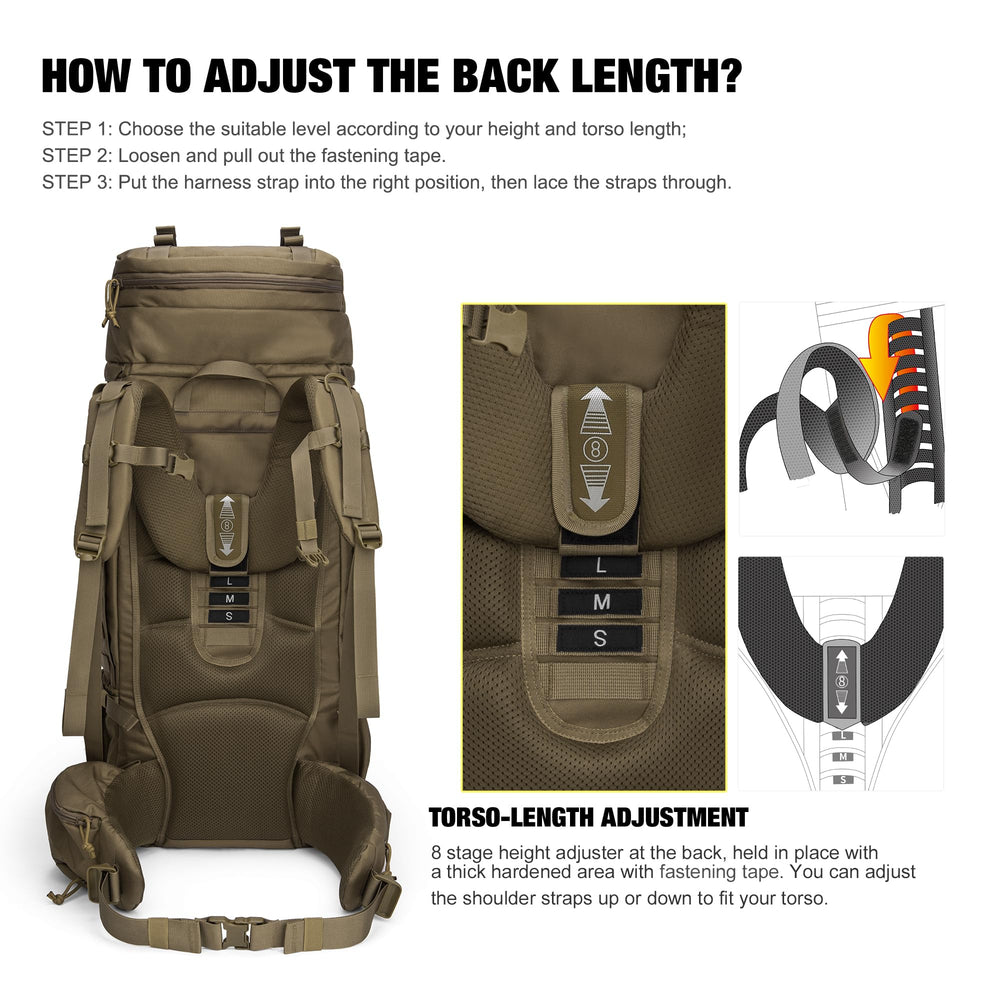 Mardingtop front zip access lets you reach the main compartment fast.