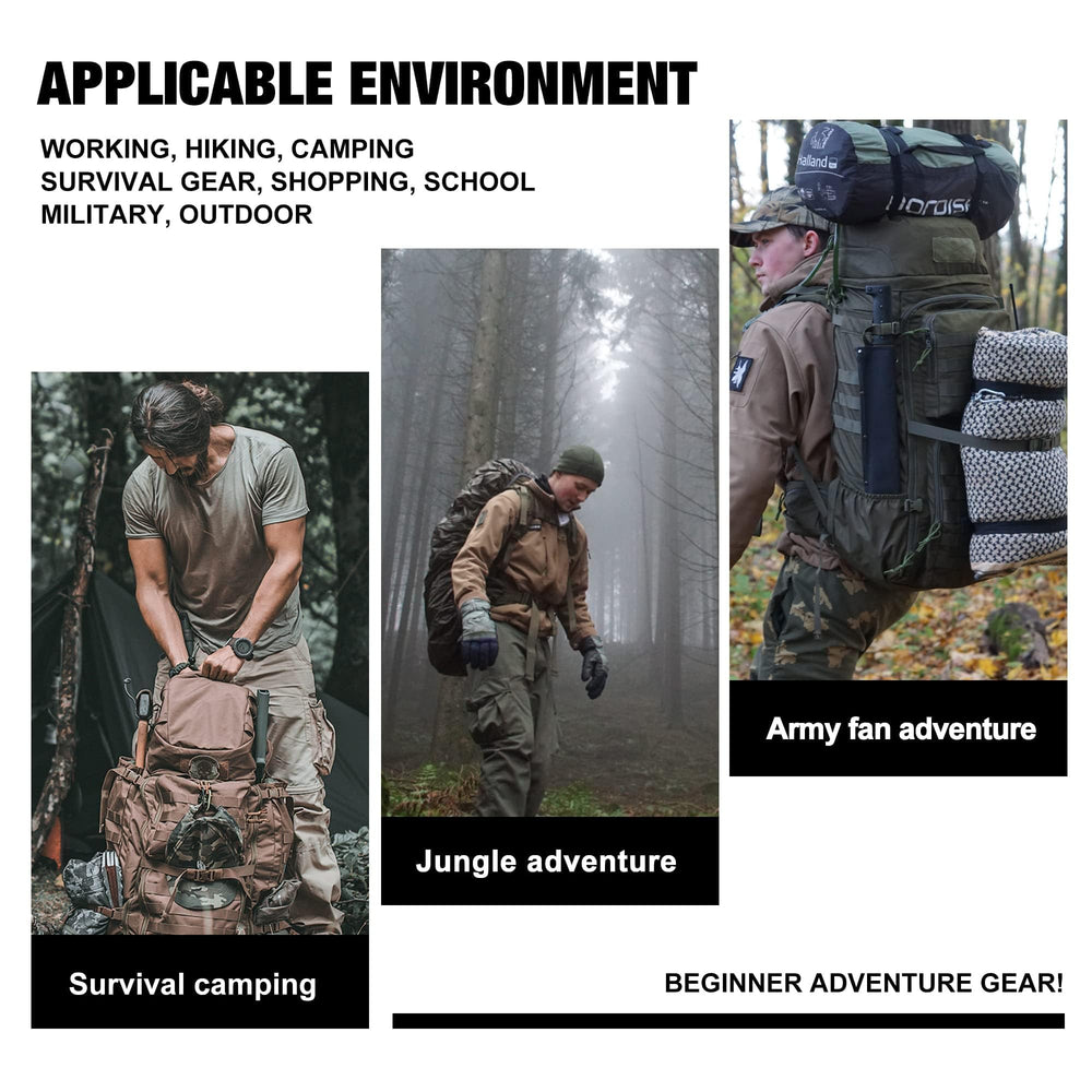 Mardingtop small tactical MOLLE backpack top-hole tube entry for hydration access