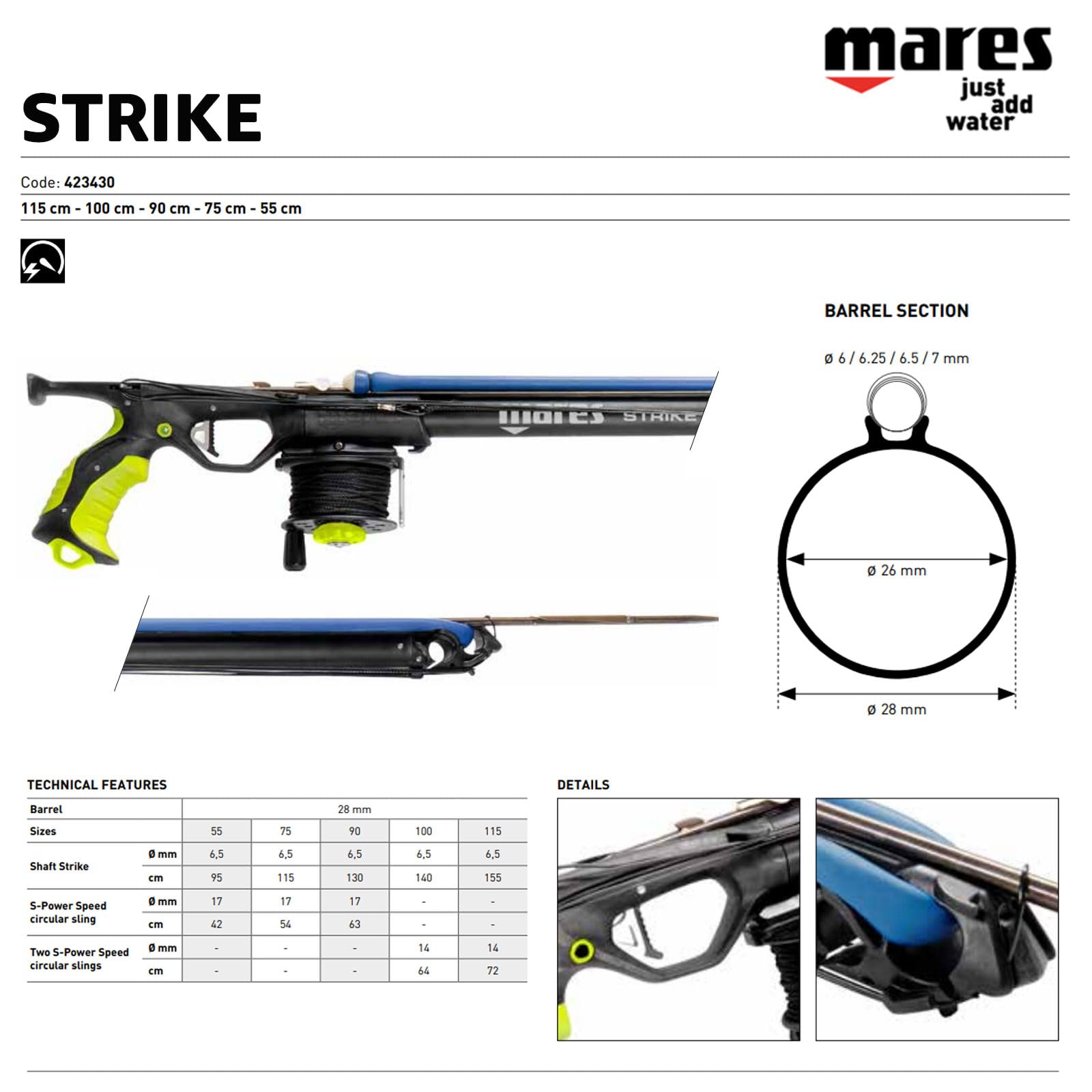 Mares Strike handle-reel system delivers ergonomic comfort and controlled retrieval