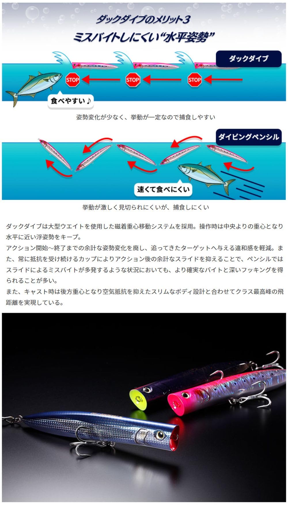 Maria Yamashita B13H Bullpin Sardine color boosts visibility and appeal