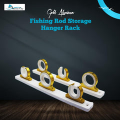 MARINE CITY 3-Rod Rack back view highlighting stability and fit