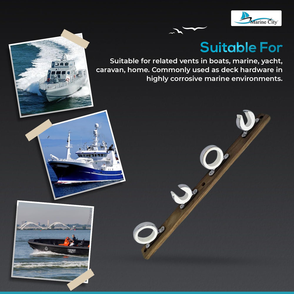 MARINE CITY 316-stainless-steel-frame emphasizes corrosion resistance.
