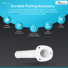 MARINE CITY flush mount fits 2-inch hole for versatile boat setups