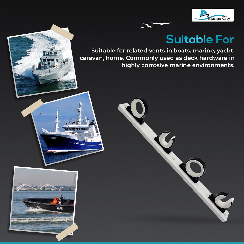 Marine City compatibility with spinning, conventional, and fly rods for versatile use.