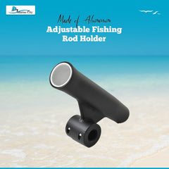 MARINE CITY fishing rod holder angle adjustment allows precise positioning.