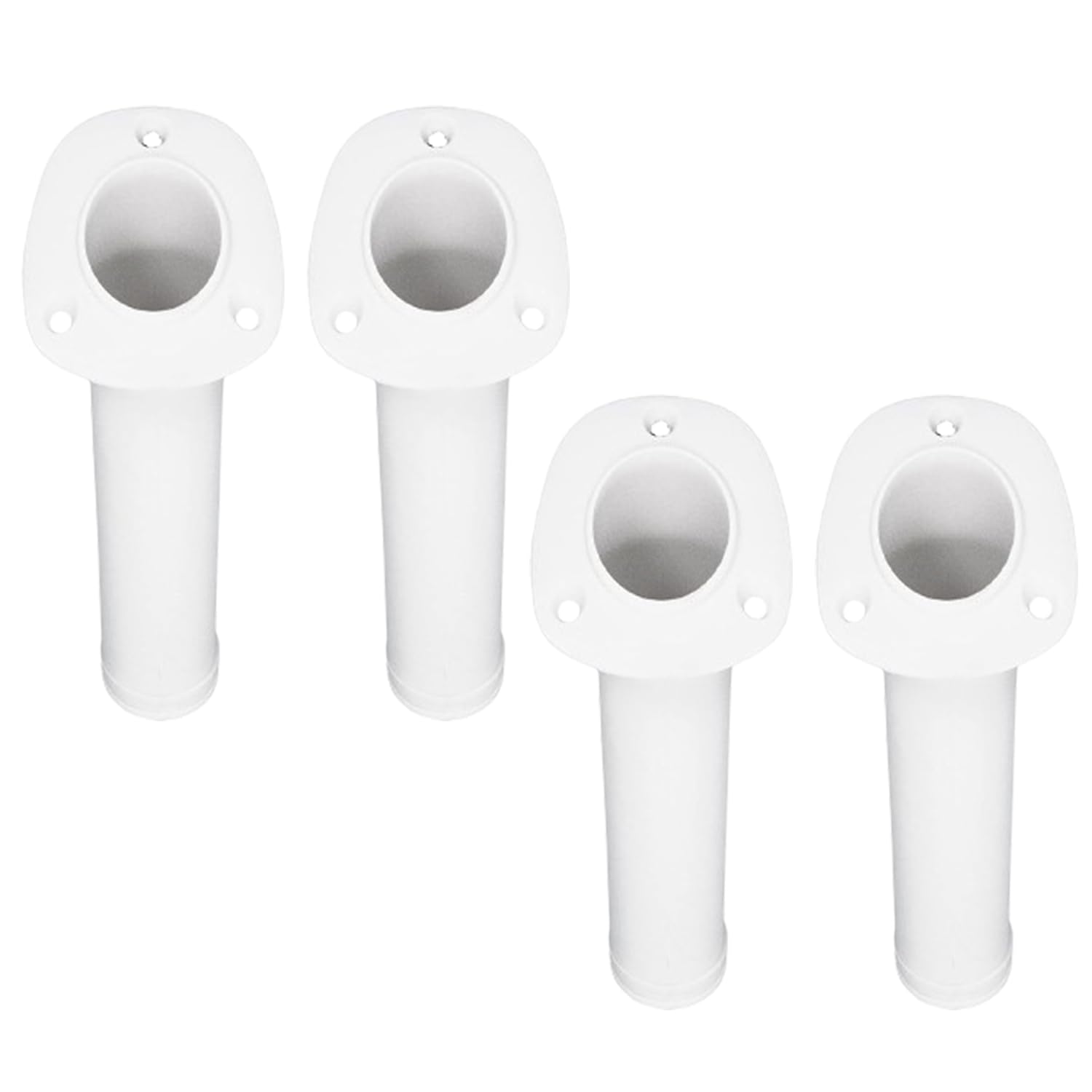 MARINE CITY flush mount rod holder front view shows easy-access design