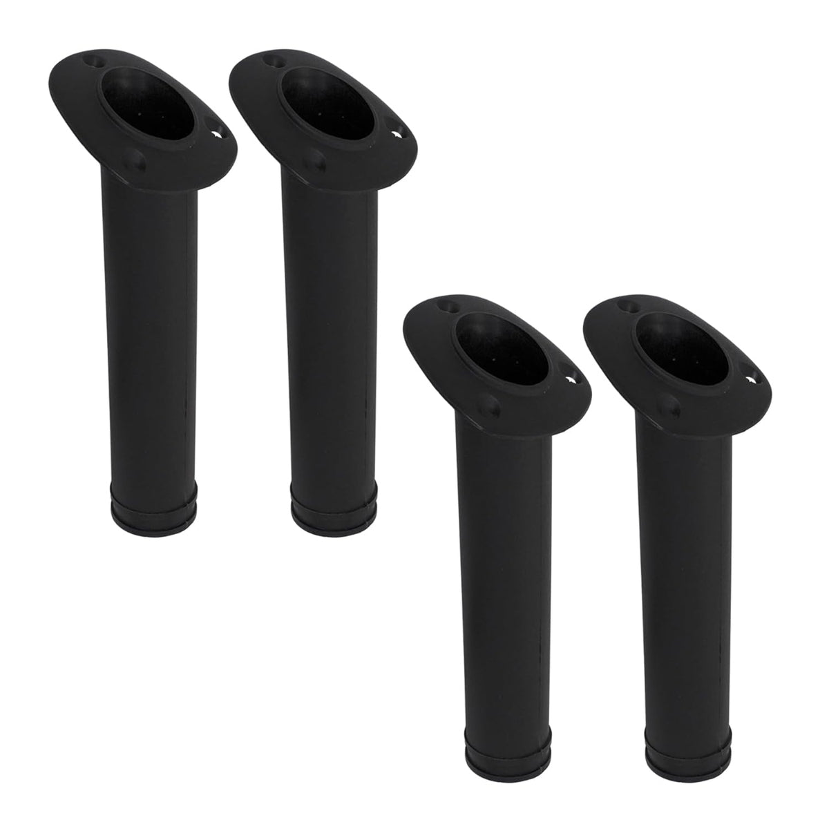 MARINE CITY flush mount rod holder 30deg front view for easy access on boats.