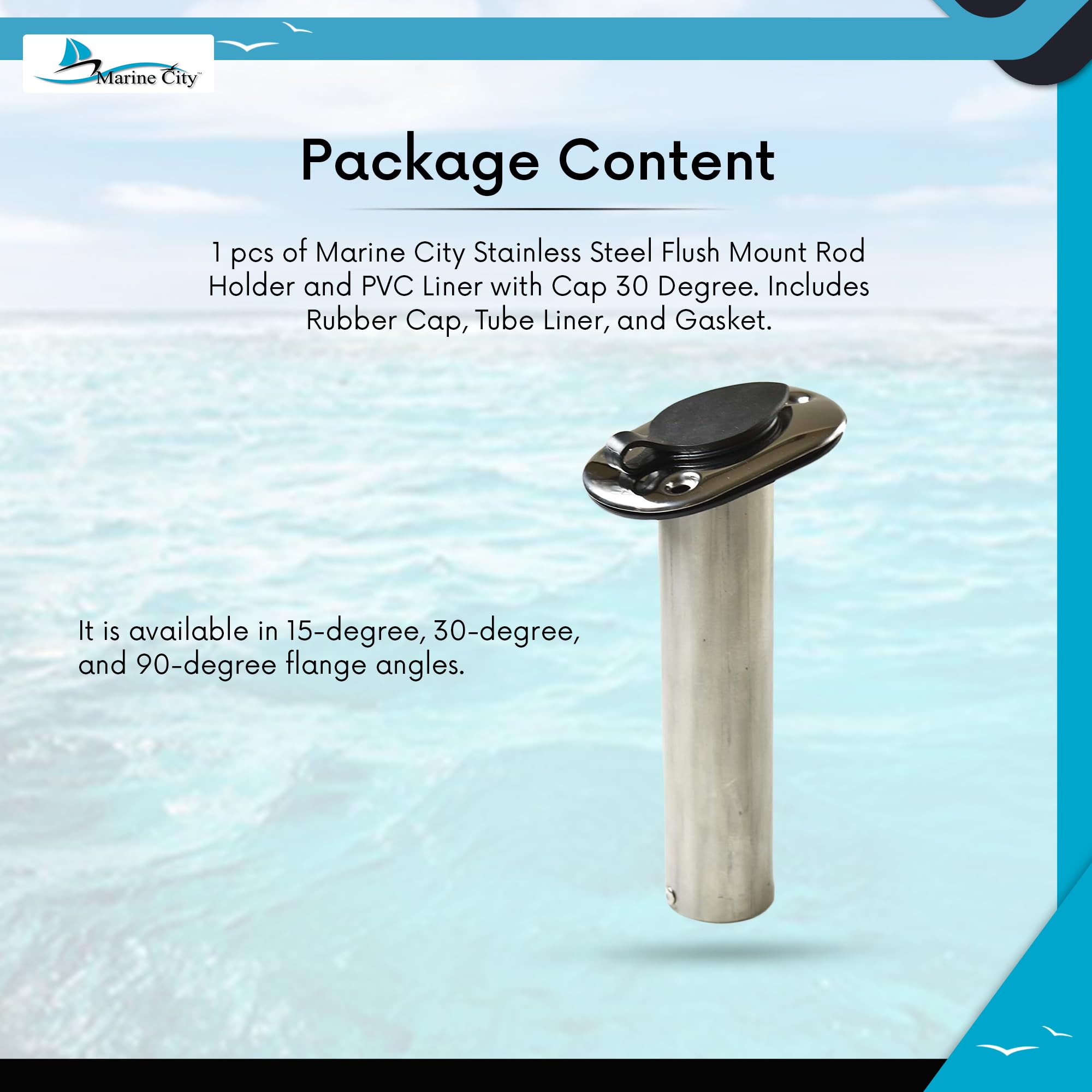Marine City heavy-duty unit designed for boats, yachts, kayaks in harsh marine conditions.