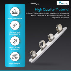 Marine City nylon-tip protection inserts cradle rod tips gently for secure transport.