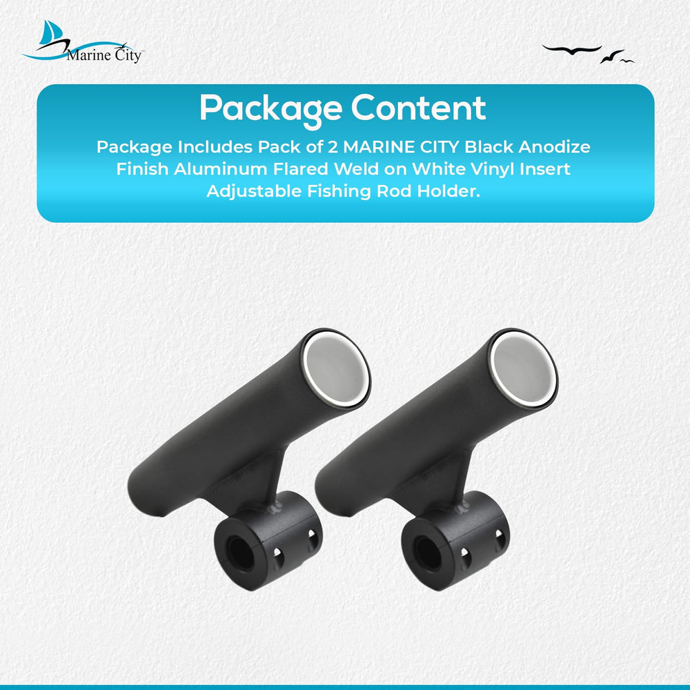 MARINE CITY packaging includes two holders with vinyl inserts.