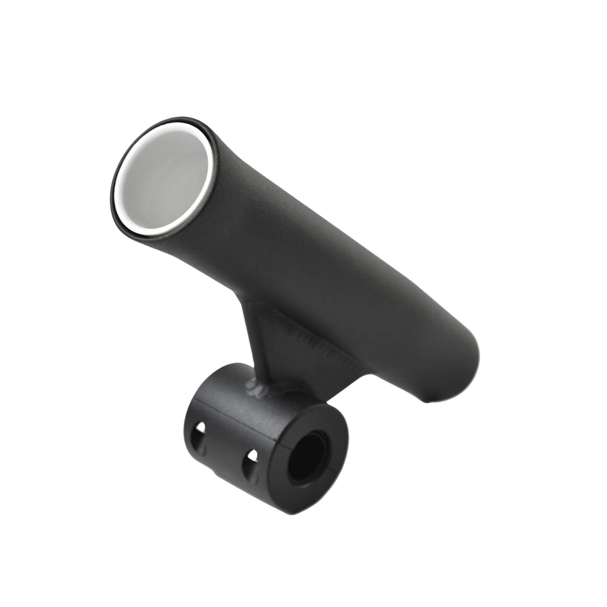MARINE CITY black aluminum rod holder with adjustable angle for marine decks