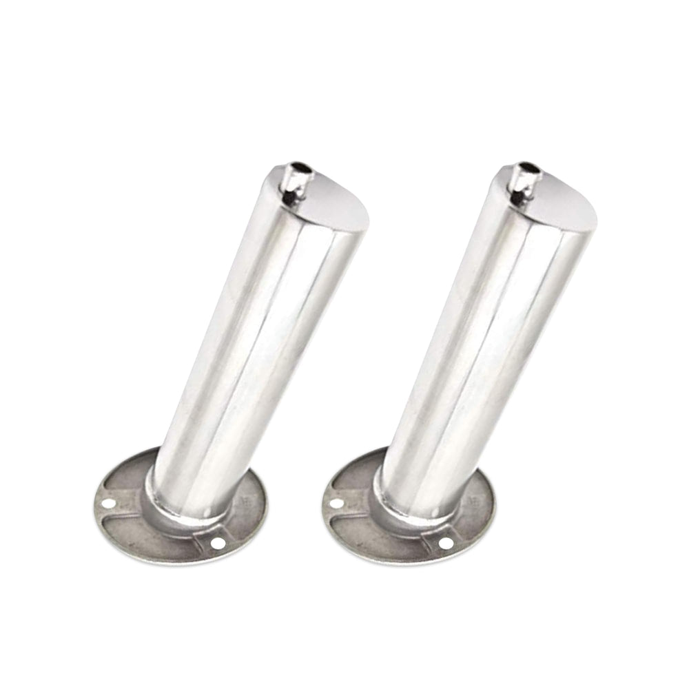 MARINE CITY rod holder with drain flush-mount at 15-degree for secure boat mounting.