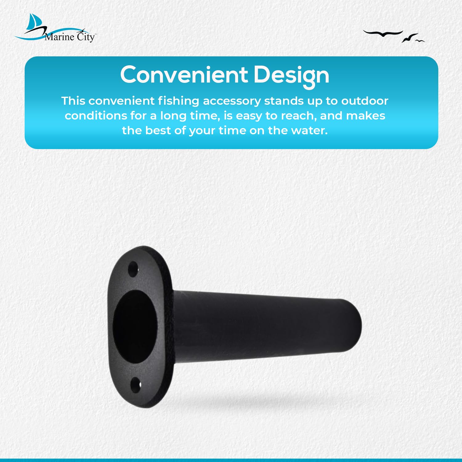 MARINE CITY mounting hole distance 2-3/4 inches supports versatile placements