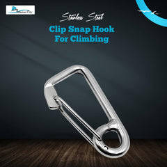 Marine City spring snap hook carabiner secures keys and water bottles