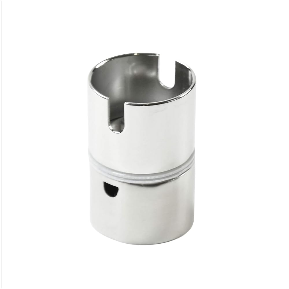 MARINE CITY swivel rod holder in polished 316 stainless steel for durability on water.