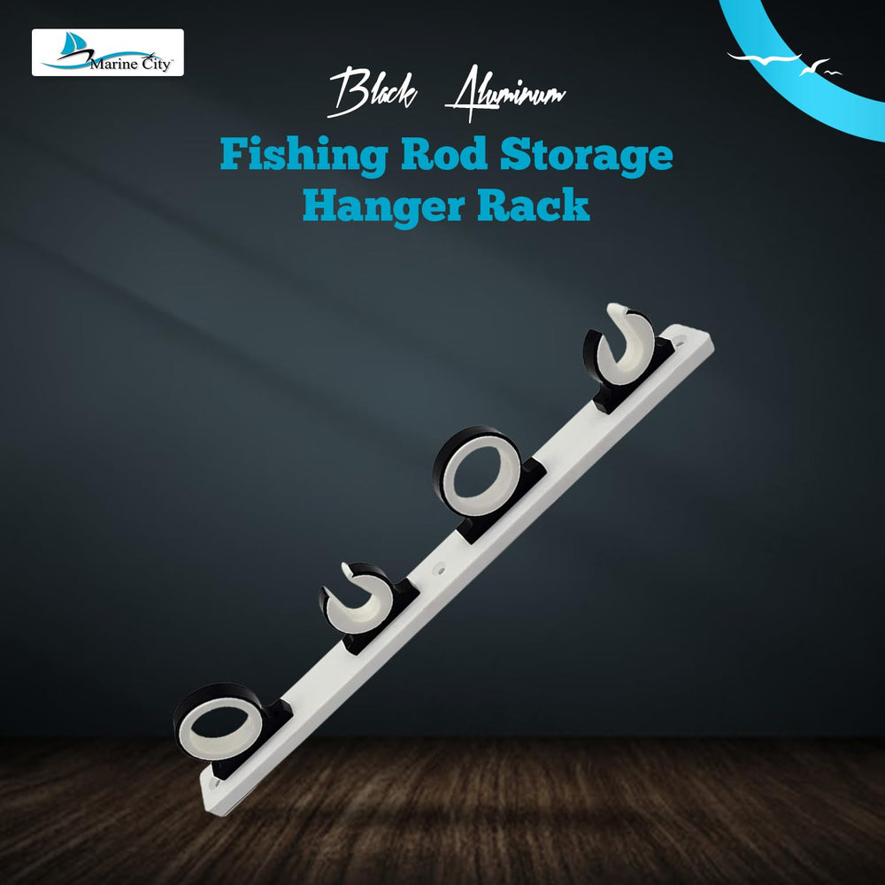 Marine City white poly board base organizes gear on marinas, vans, or cars.